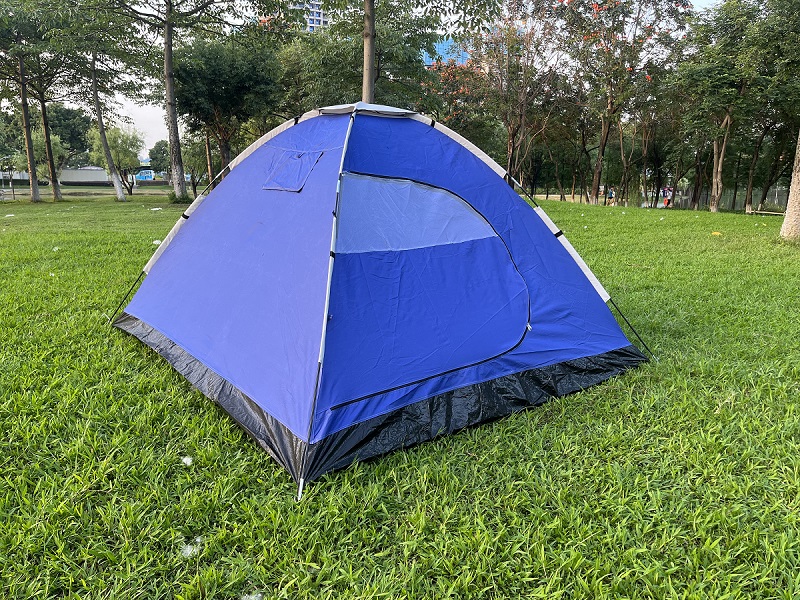 Camping-Kuppelzelt, strapazierfähiges Segeltuchzelt